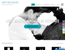 Tablet Screenshot of happywithnature.com